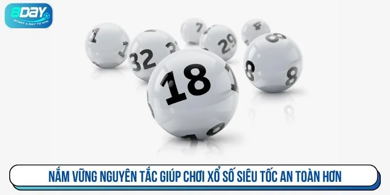 Nắm vững nguyên tắc giúp chơi xổ số siêu tốc an toàn hơn